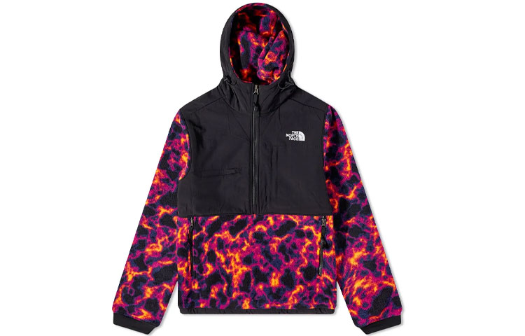 Мужская куртка The North Face Printed Denali 2 Anorak (черная)