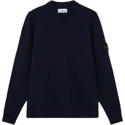 Stone Island crewneck patch sweater