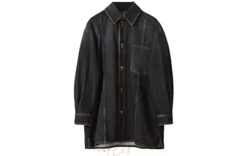 LOEWE Jackets Men's Black Lapel Moderate Other