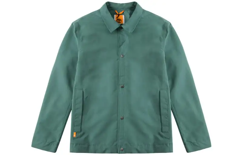 Timberland Jackets Men's Pine Green Lapel Moderate Other