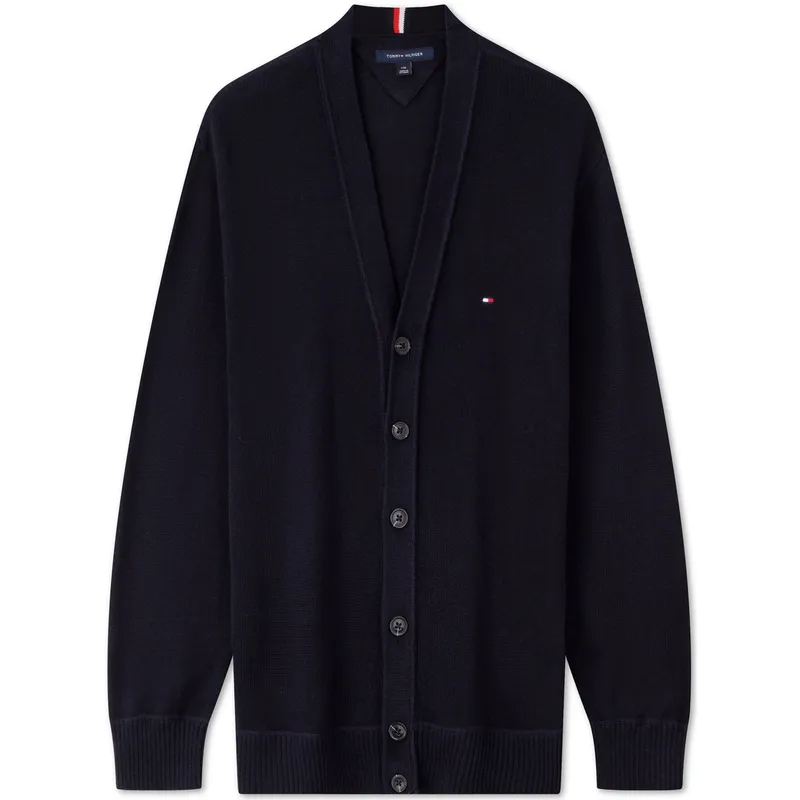 Tommy Hilfiger Knitwear Men's V-neck Moderate Cardigan