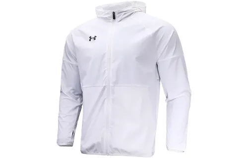 Under Armour Jackets Men's White Hooded Moderate Other