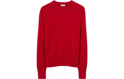 Burberry FW23 Sweater Men's Rose Red