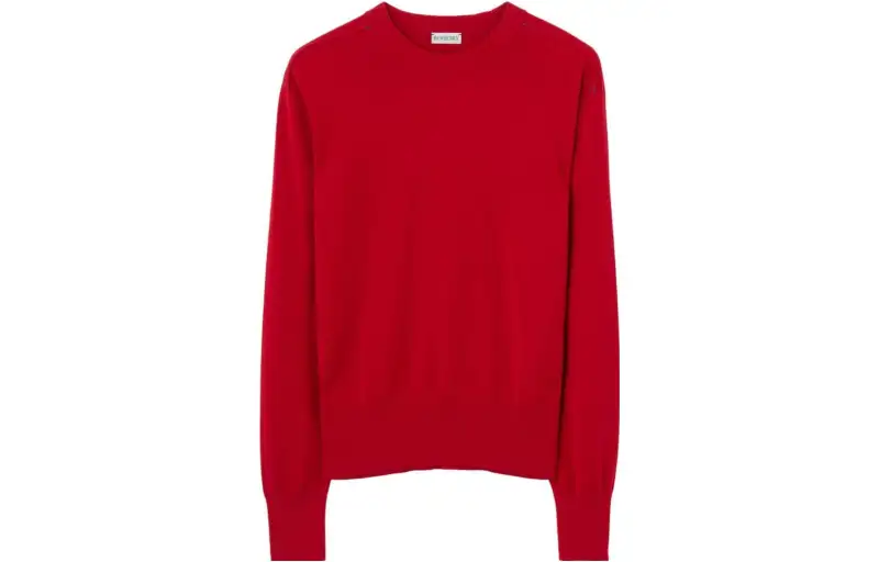Burberry FW23 Sweater Men's Rose Red