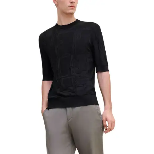 HERMES FW24 Sweater Men's Black