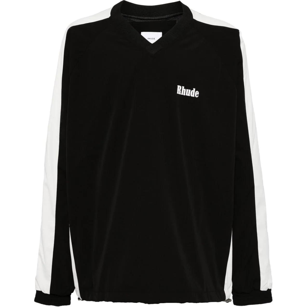 Мужское худи RHUDE (черное)