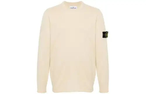 STONE ISLAND Fine-knit Cotton Jumper