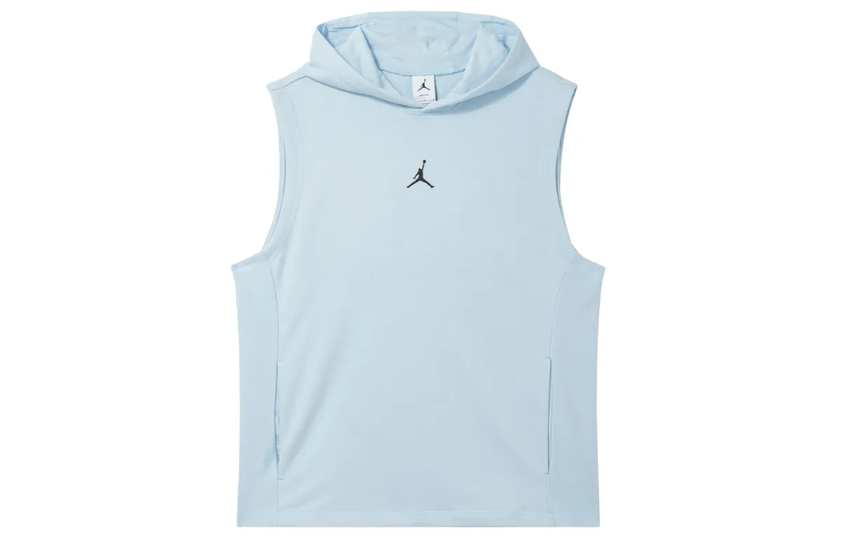 Jordan Knitwear Men's Blue Hooded (Non-detachable) Moderate