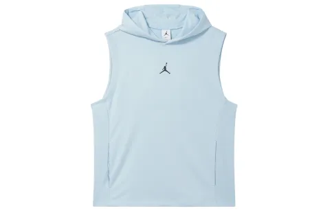 Jordan Knitwear Men's Blue Hooded (Non-detachable) Moderate