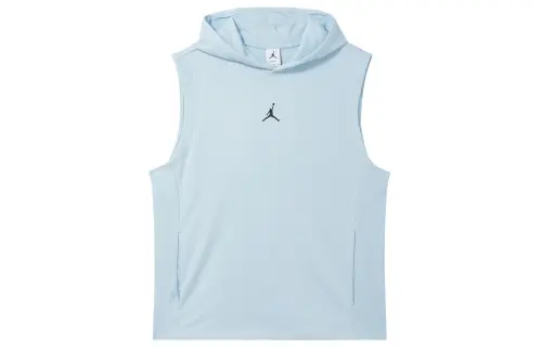 Jordan Knitwear Men's Blue Hooded Non Detachable Moderate Other
