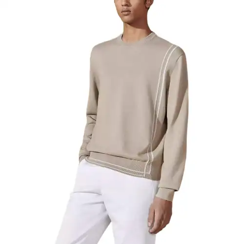 HERMES SS24 Knitwear Men's Sand Yellow