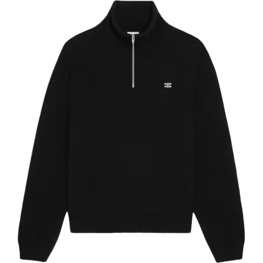 CELINE Triomphe Trucker Sweater In Wool And Cashmere