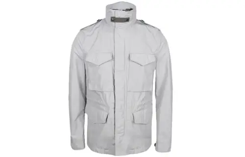 Burberry Jackets & Coats Men's Silver Gray