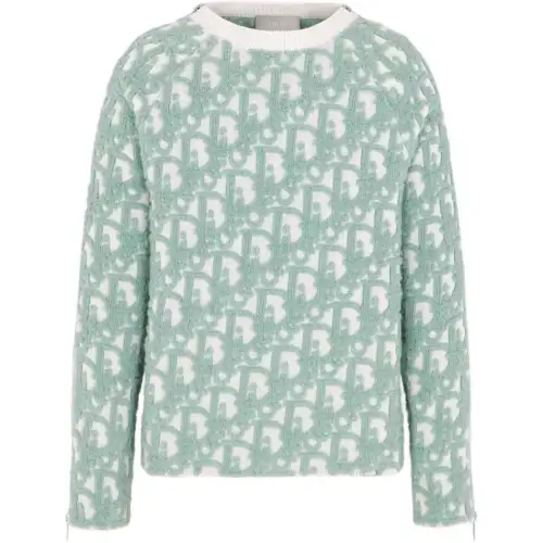 DIOR FW24 Knitwear Men's Light Green