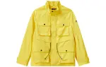 FILA Jackets Men's Pure Yellow Stand Collar Moderate Other