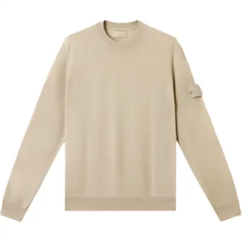 STONE ISLAND Logo Patch Crewneck Jumper
