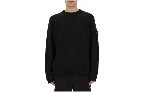 STONE ISLAND Sweater Men's Black