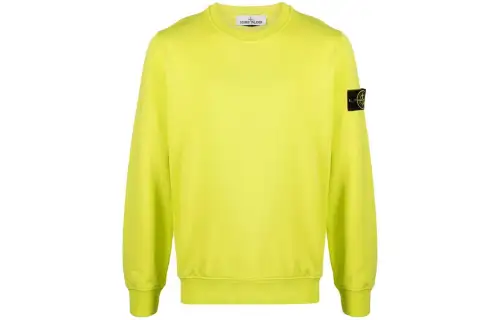 STONE ISLAND Compass Patch Crewneck Sweatshirt