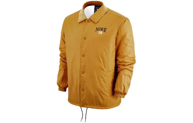 Nike Jackets Men's Yellow Lapel Moderate Other