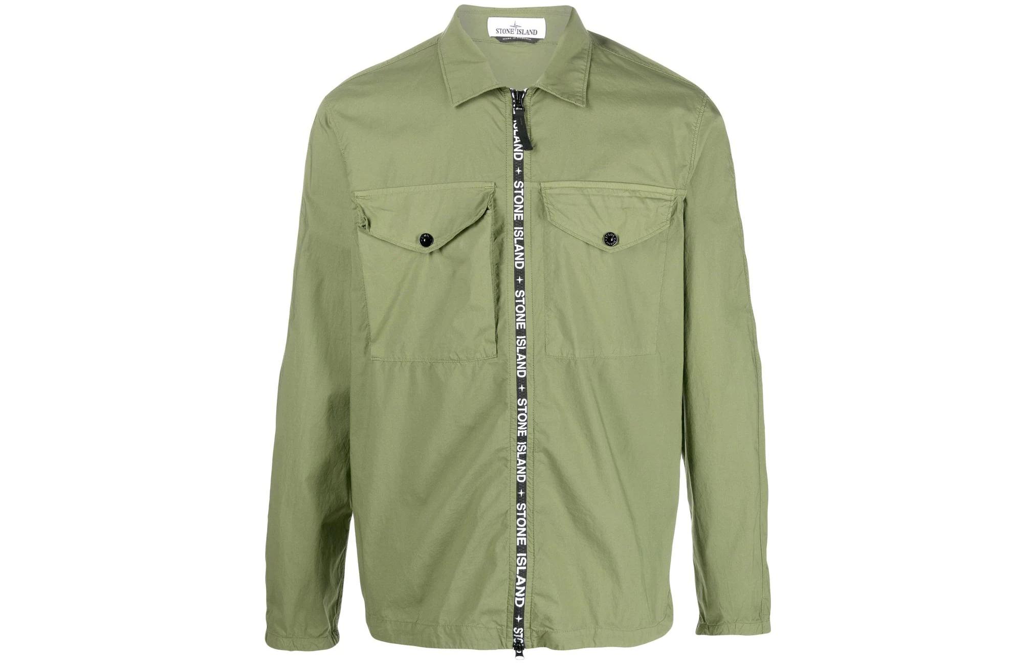 STONE ISLAND SS22 Jackets & Coats Men's Army Green