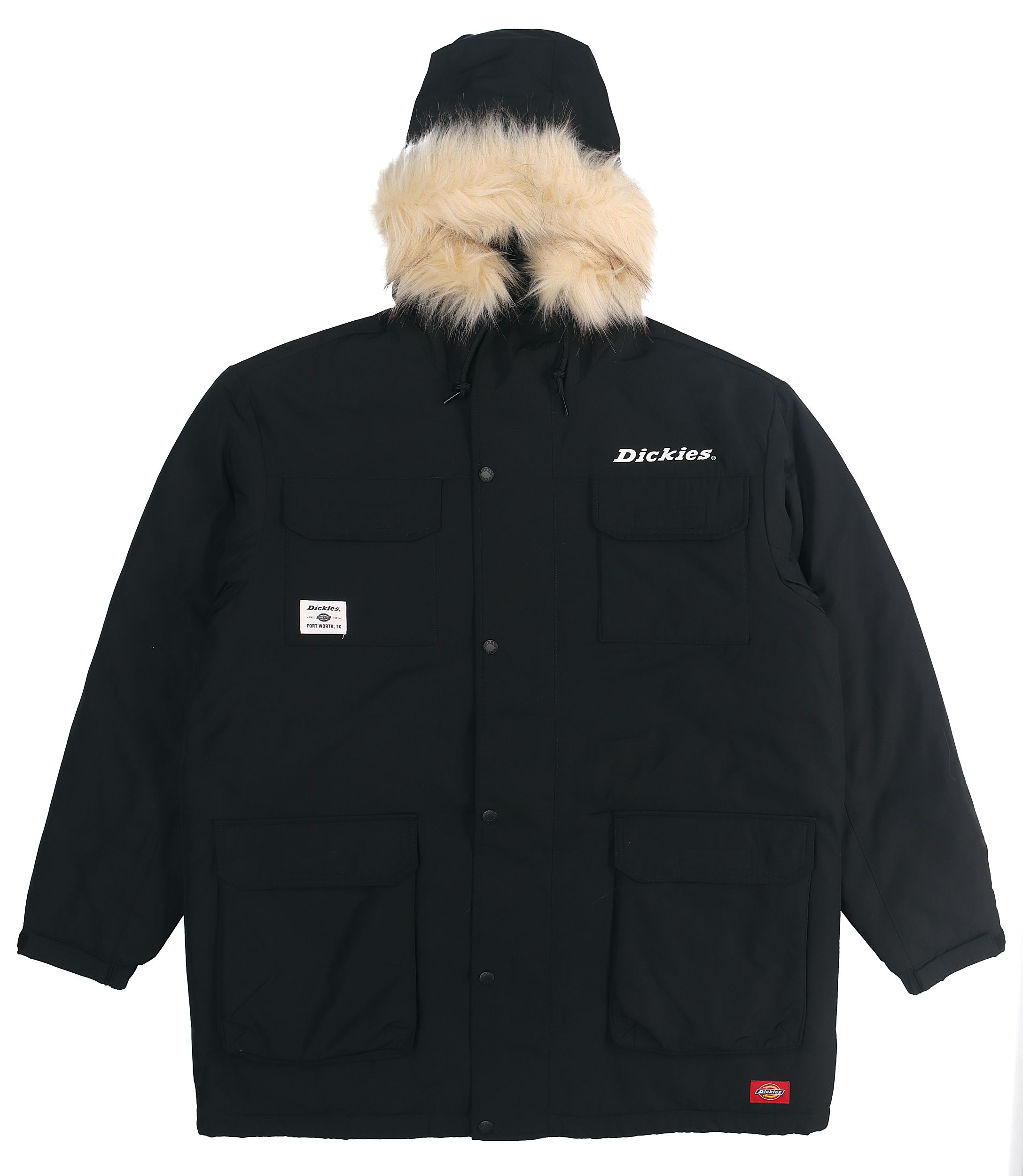 Куртка Dickies с принтом (черная)