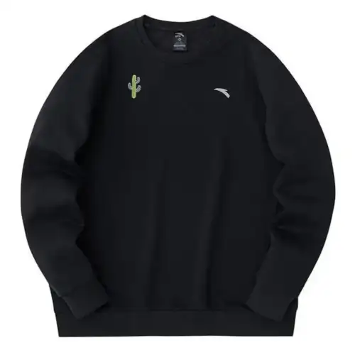 Anta Variety Training Collection Sweatshirt Men's Basic Black