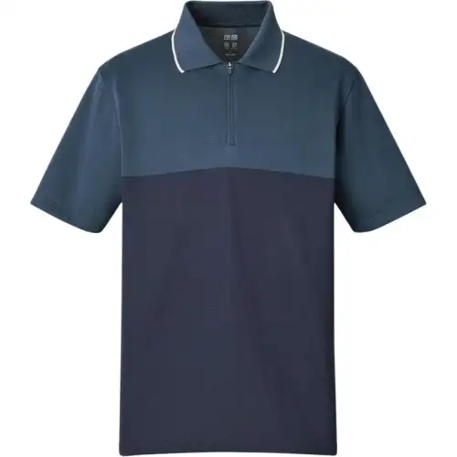 UNIQLO Polo Shirt Unisex Navy Blue