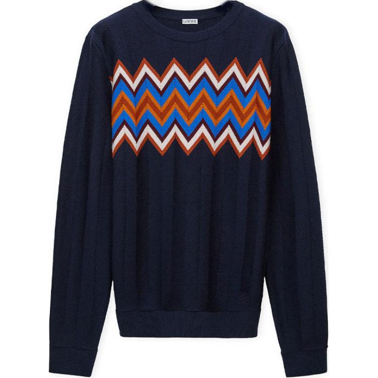 LOEWE Anagram SS25 Sweater Men's Multicolor