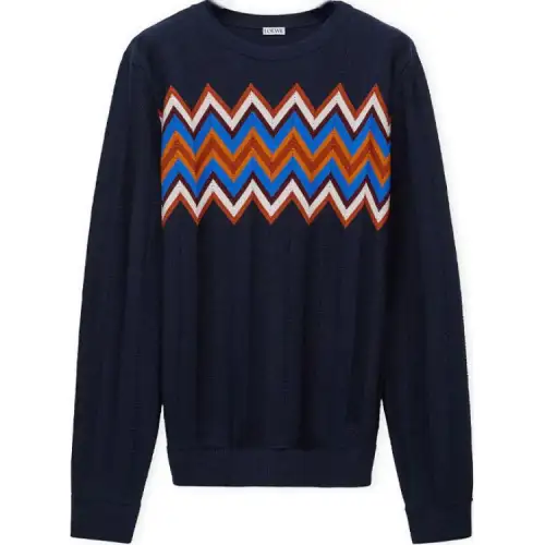 LOEWE Anagram SS25 Sweater Men's Multicolor