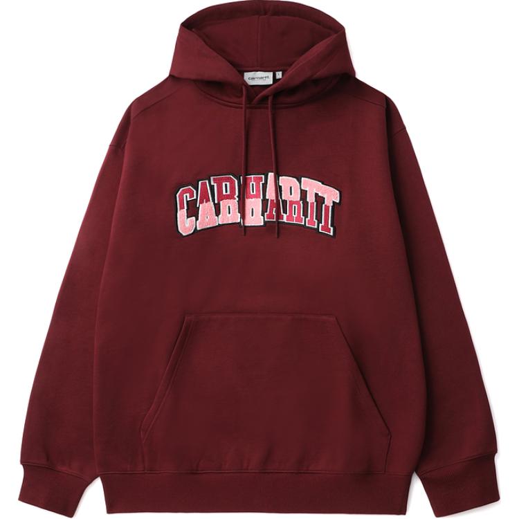 Мужское худи Carhartt WIP с вышивкой (разноцветное)