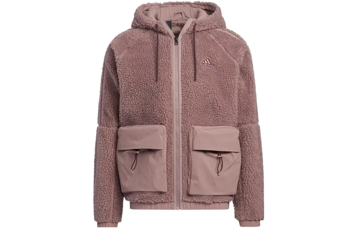 Adidas Jackets Men's Wonder Oxidized Red Hooded Moderate Other
