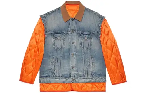 GUCCI Jackets & Coats Men's Orange