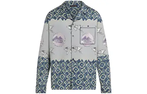 LOUIS VUITTON Lv Wax Pyjama Shirt