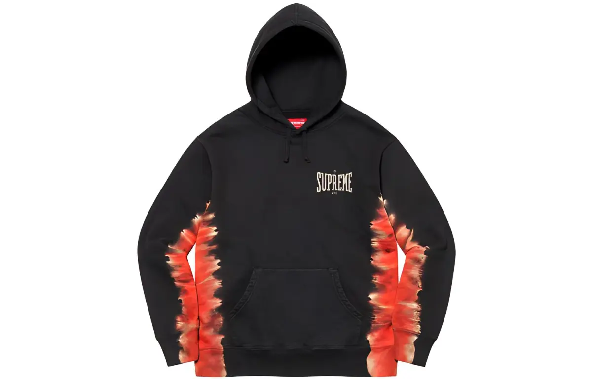 Supreme Bleached Hooded Sweatshirt