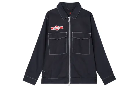 Jordan Jackets Men's Black Lapel Moderate Other