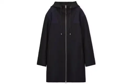 LOEWE Jackets Men's Black Hooded Moderate Other