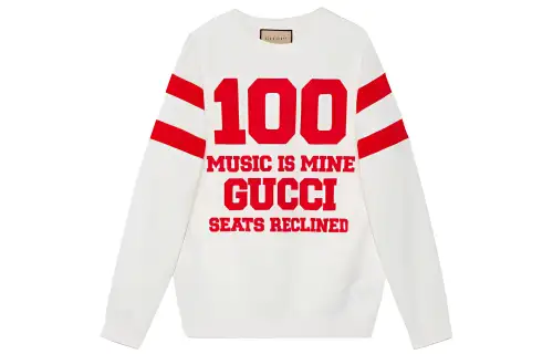 GUCCI FW21 Sweatshirt Men's White