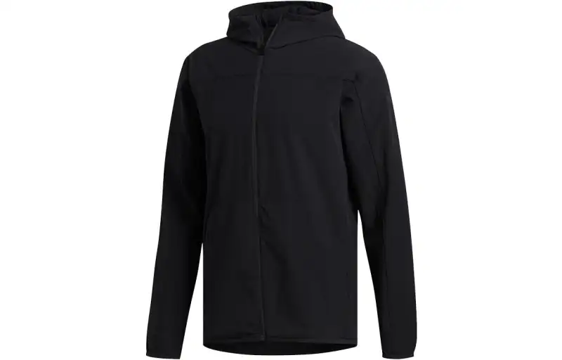 Adidas Jackets Men's Black Hooded Moderate Other