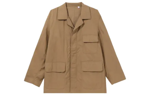 UNIQLO Jackets Men's Brown Lapel Moderate Other