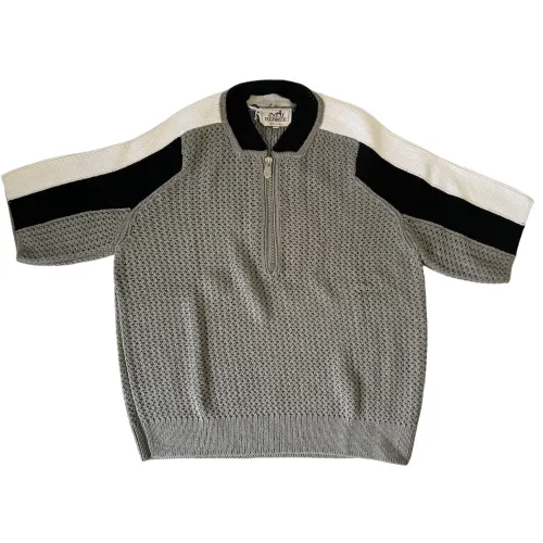 HERMES Knitwear Men's Black Moderate