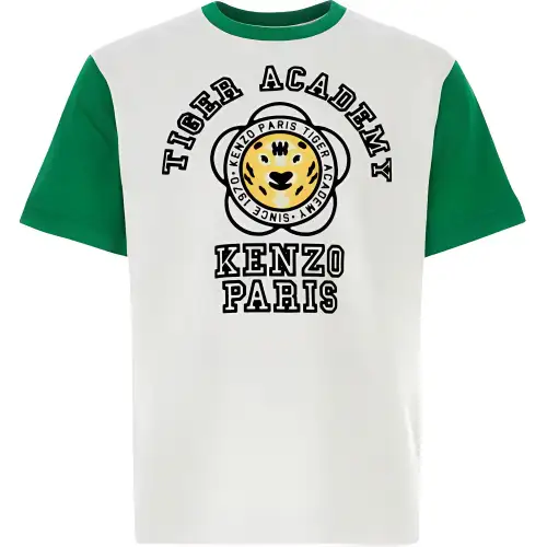 【Previous Season】logo-print colour-block T-shirt