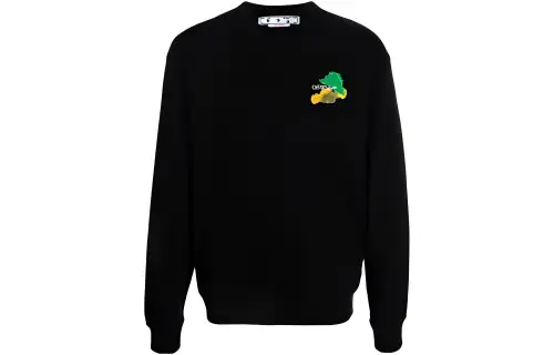OFF WHITE Brush Arrows Skate Crewneck
