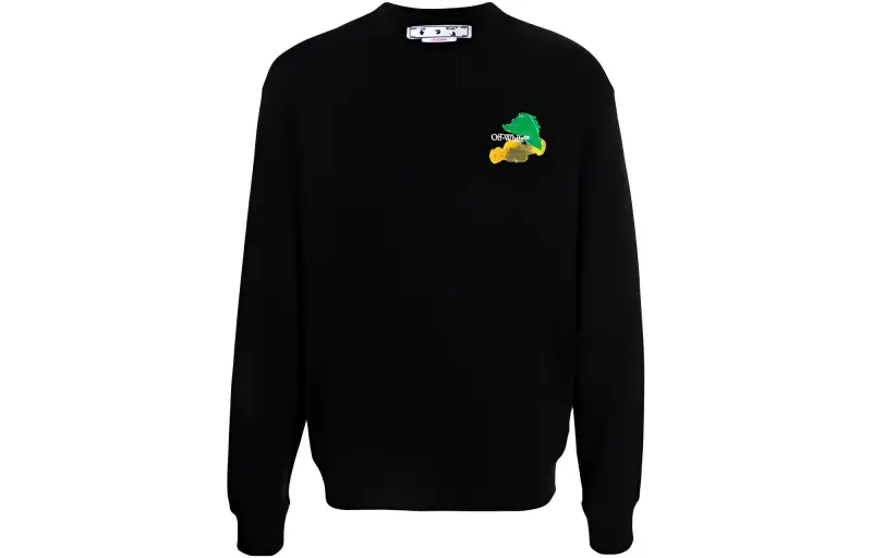 OFF WHITE Brush Arrows Skate Crewneck