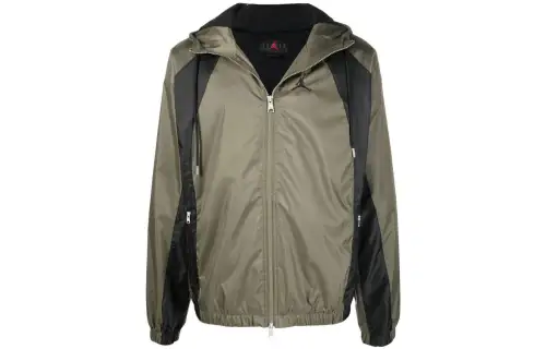Jordan Jackets Men's Brown Hooded Moderate Other
