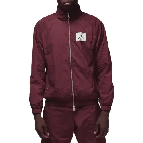 Jordan ESSENTIALS Jackets Men's Dark Red Stand Collar Moderate Instructor