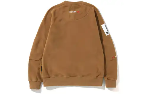 A BATHING APE Sweatshirts Men's Crew Neck Moderate Regular