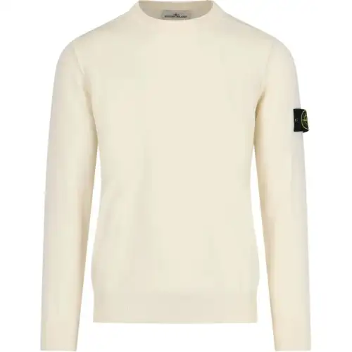 STONE ISLAND Compass Patch Crewneck Jumper