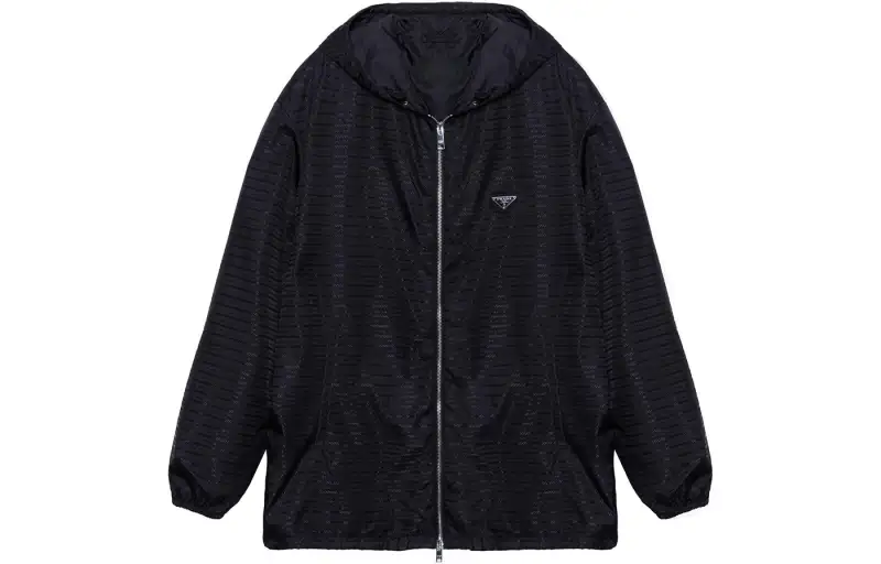 Prada Re-nylon hooded jacket