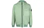 STONE ISLAND Jackets Men's Green Hooded Moderate Other