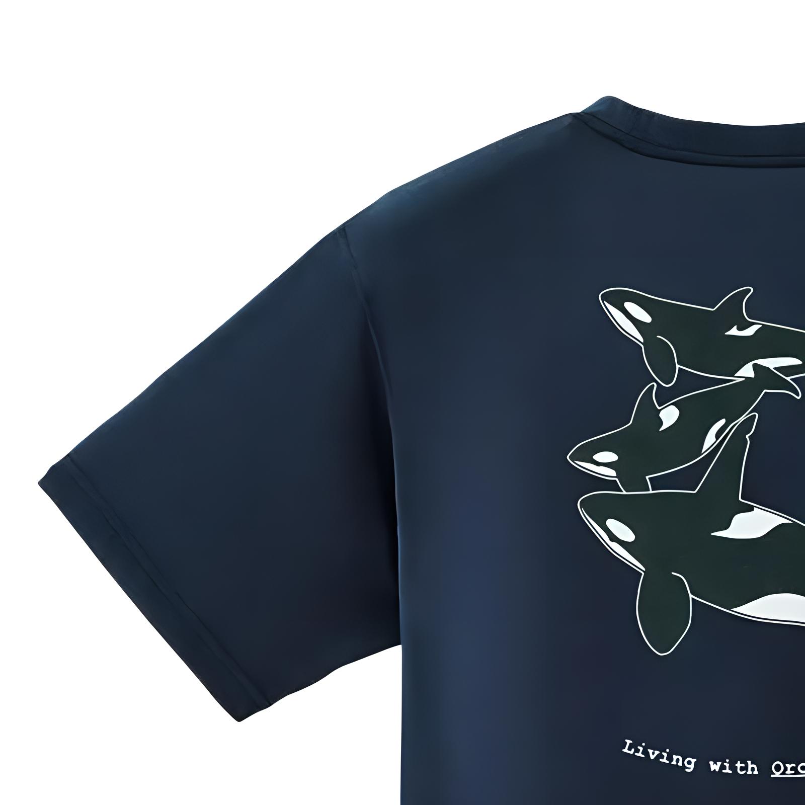 MONTBELL Quick Dry T Shirts Unisex Marine Blue